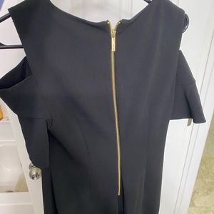 Calvin Klein, Black Dress, Open shoulders